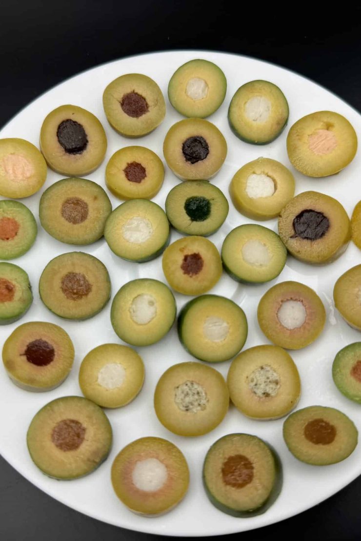 Various Stuffed Olives